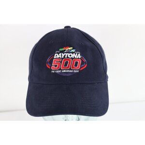 Vintage Y2K 2005 NASCAR Valvoline Racing 47th Annual Daytona 500 Hat Cap Blue
